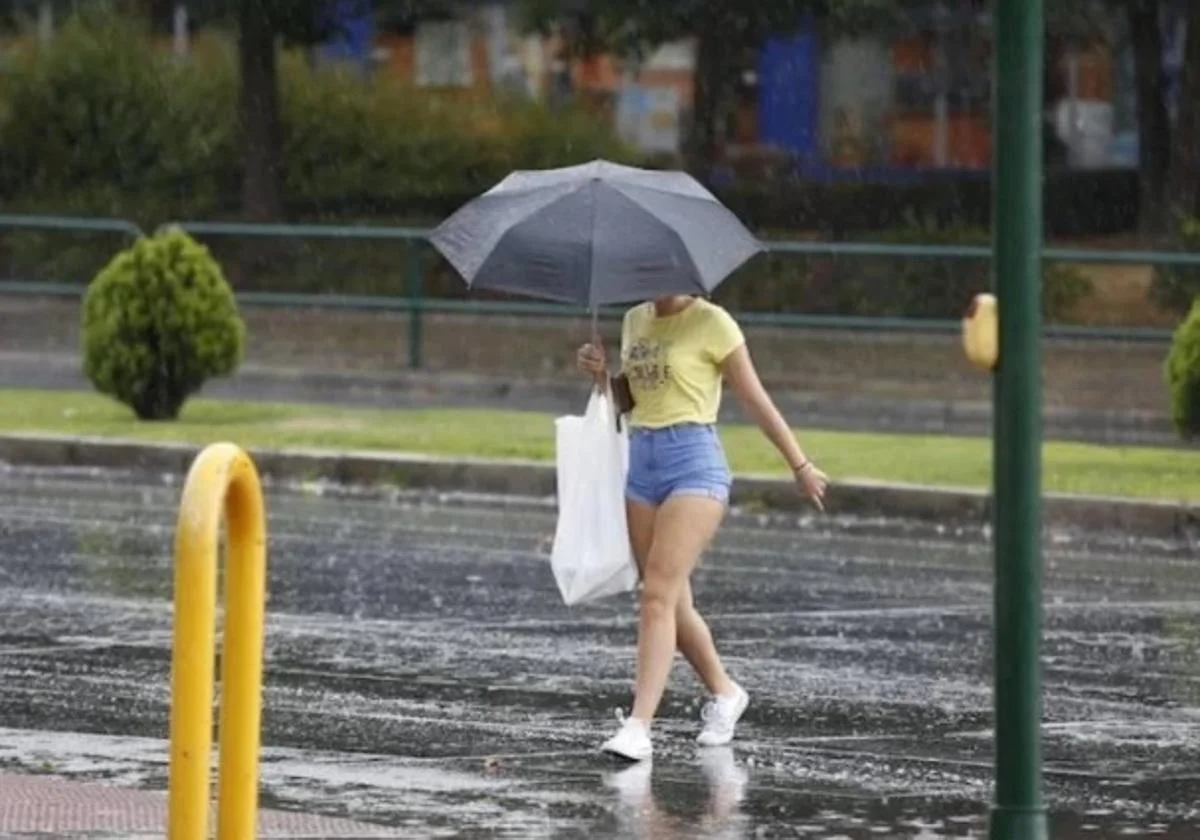 Lluvias en Andalucía.