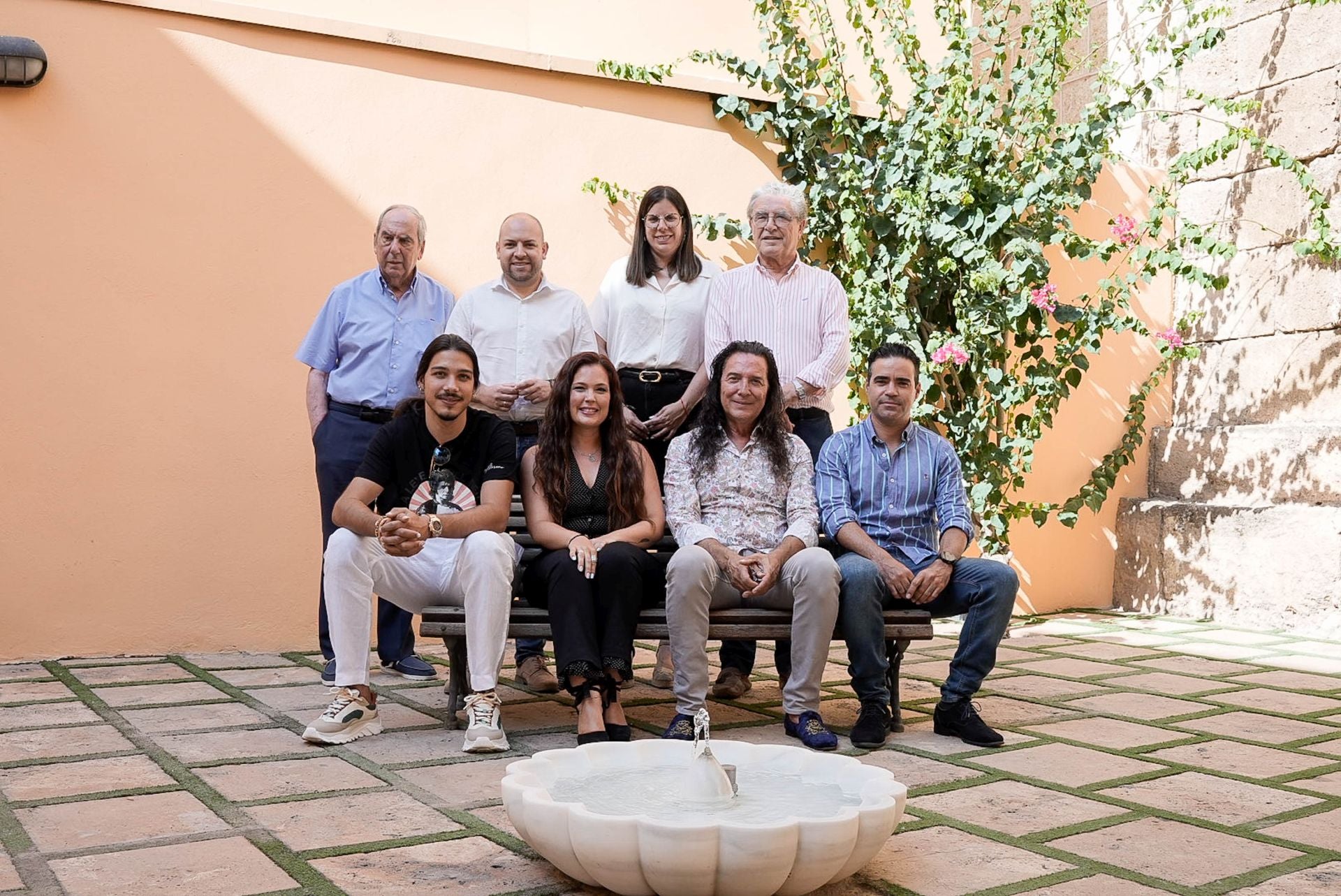 Asistentes a la presentación del Festival de Flamenco de Fondón.