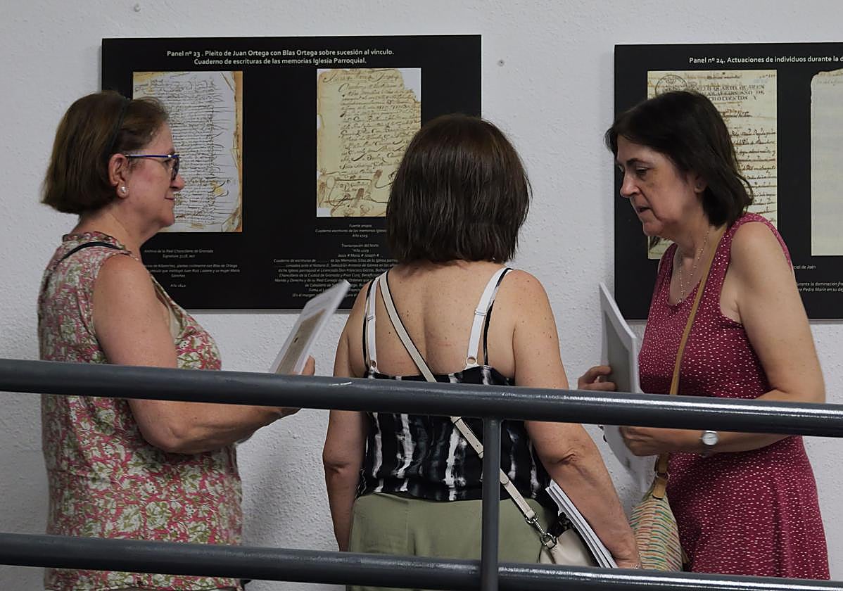 Inauguración de la muestra.