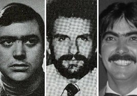 Luis Montero, Luis Cobo y Juan Mañas, víctimas del Caso Almería.