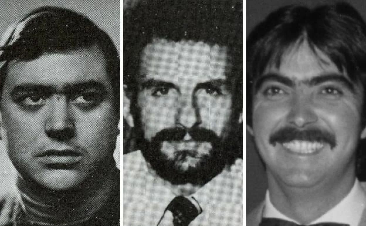 Luis Montero, Luis Cobo y Juan Mañas, víctimas del Caso Almería.