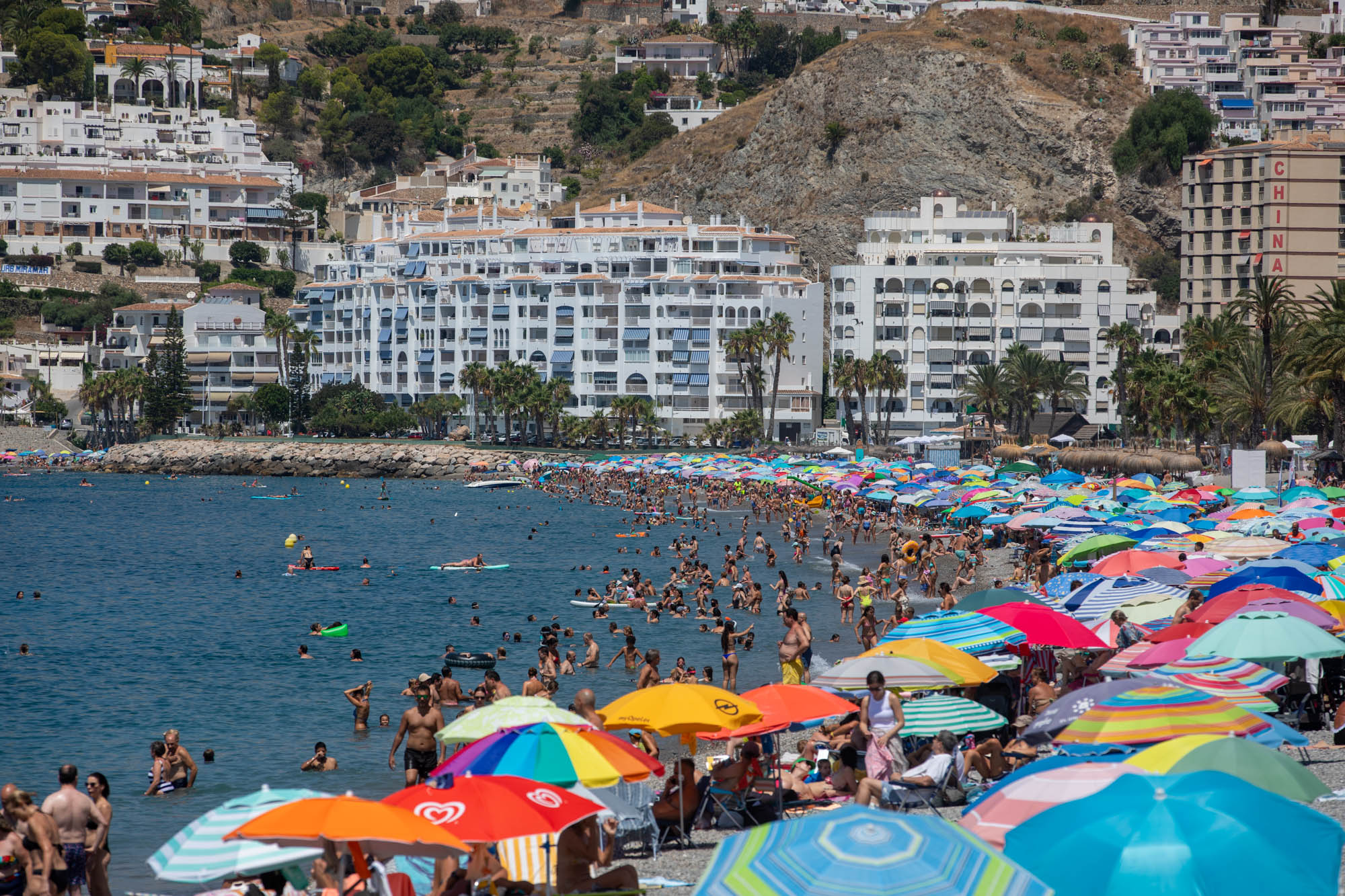 Primer fin de semana de agosto a reventar en Almuñécar