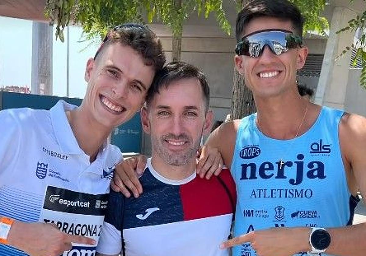 Daniel Chamosa, Jacinto Garzón y José Manuel Pérez.