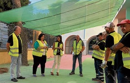 El CEIP La Chanca renueva su patio infantil con el Plan de Empleo Agrario