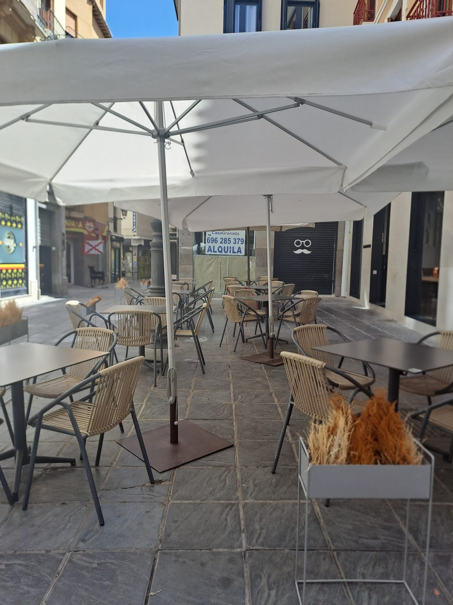 Las imágenes de una Granada desértica con la ola de calor