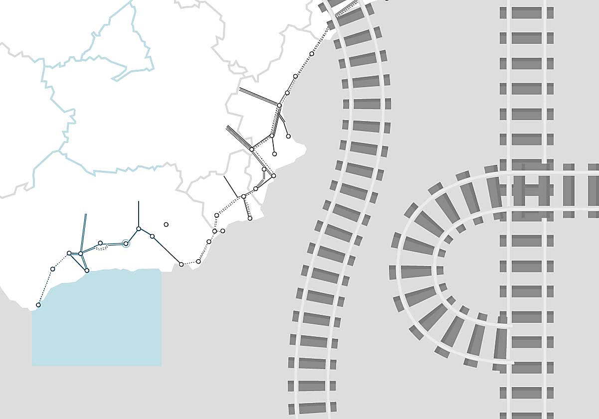 Las dos caras del Corredor Mediterráneo