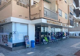 Fachada el establecimiento que ha comenzado a funcionar hace unos días.