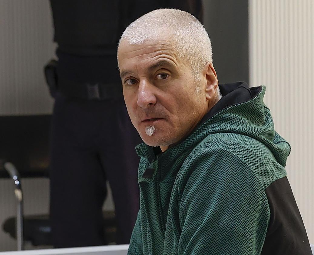 Imagen de archivo del exdirigente de la banda terrorista ETA Javier García Gaztelu 'Txapote' durante un juicio.