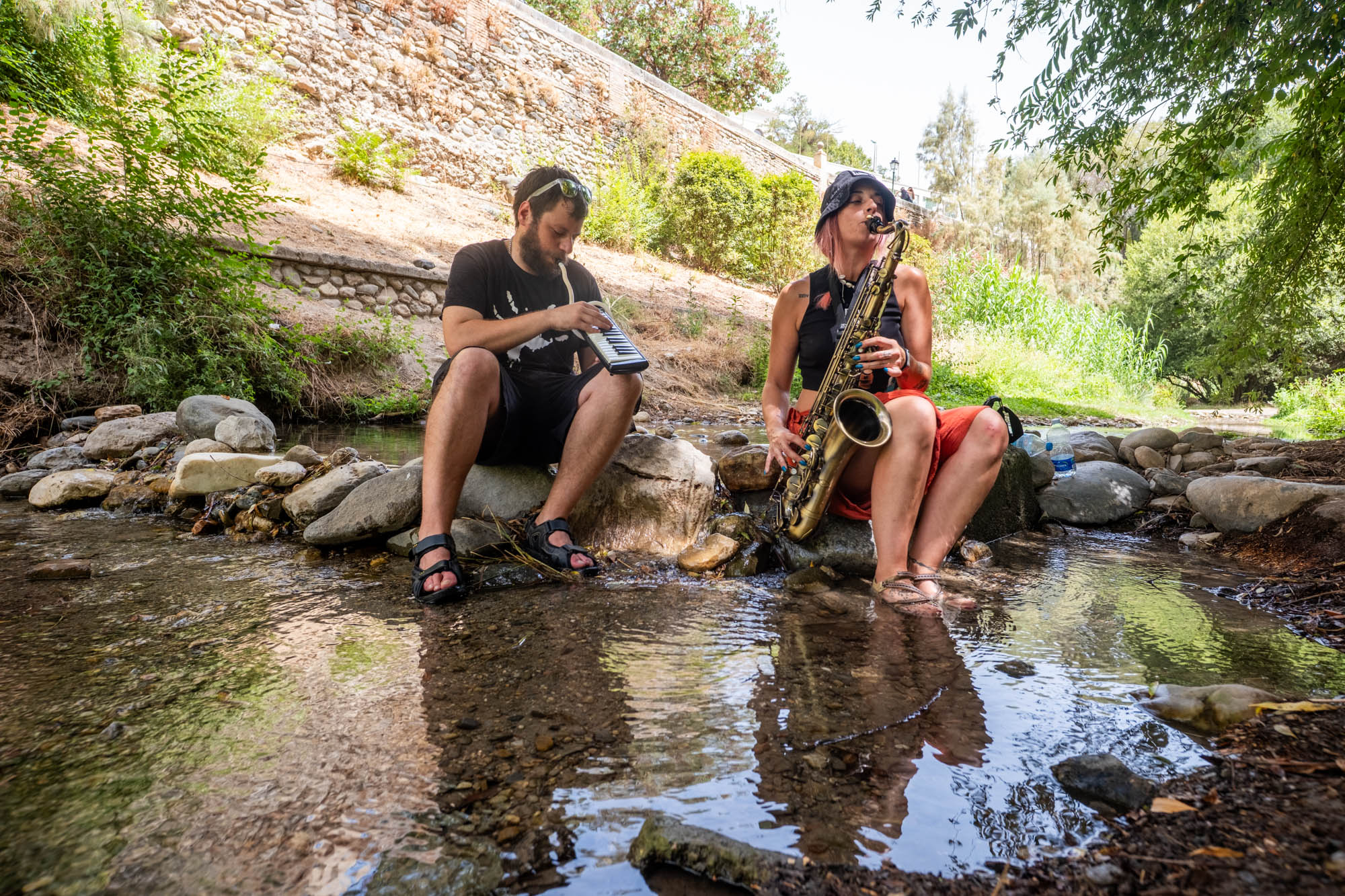 El calor hace estragos en Granada