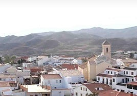 Imagen panorámica del municipio de Taberno.