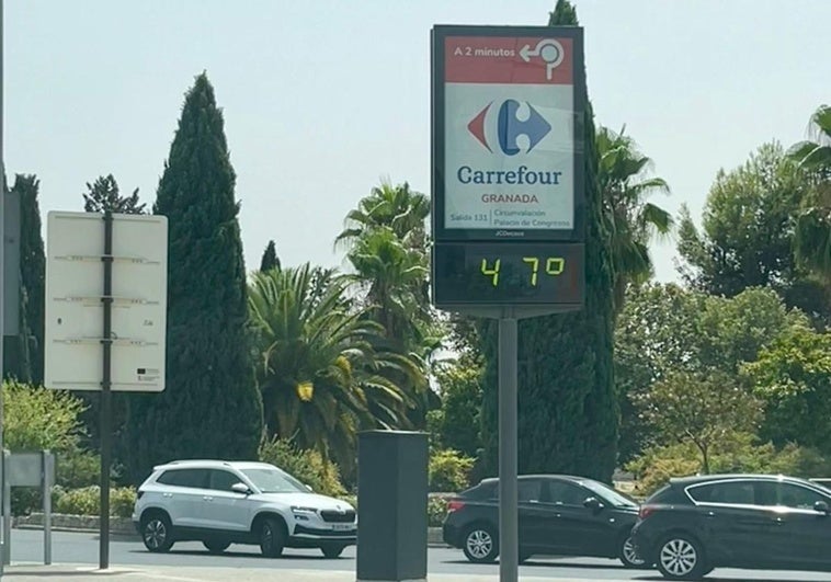Granada alcanza los 42.3ºC en plena ola de calor
