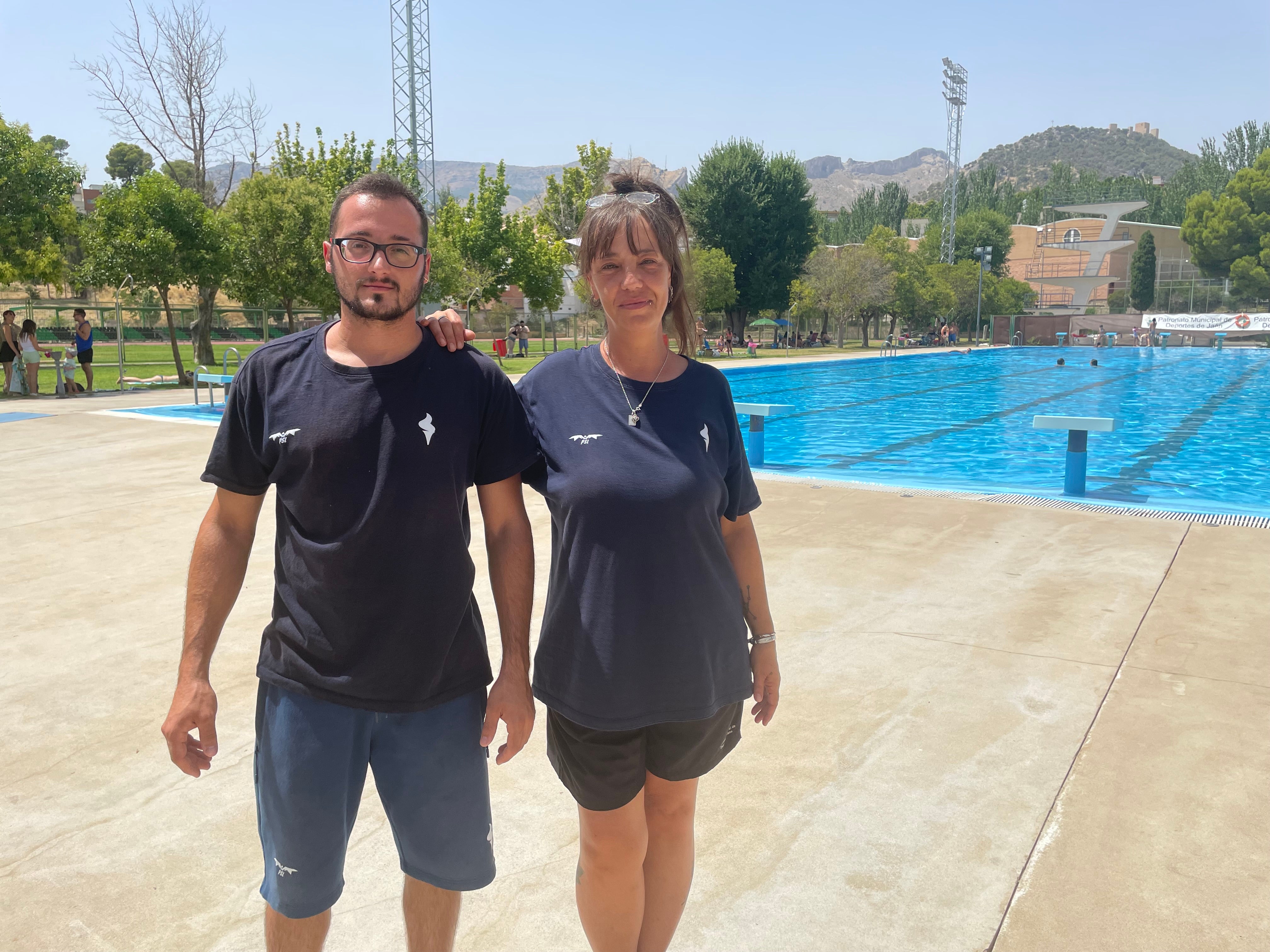 Así capean los jinenses el calor extremo