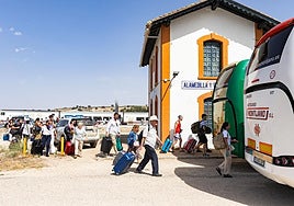 «Si todos los viajes en tren van a ser así, no me vuelvo a montar»