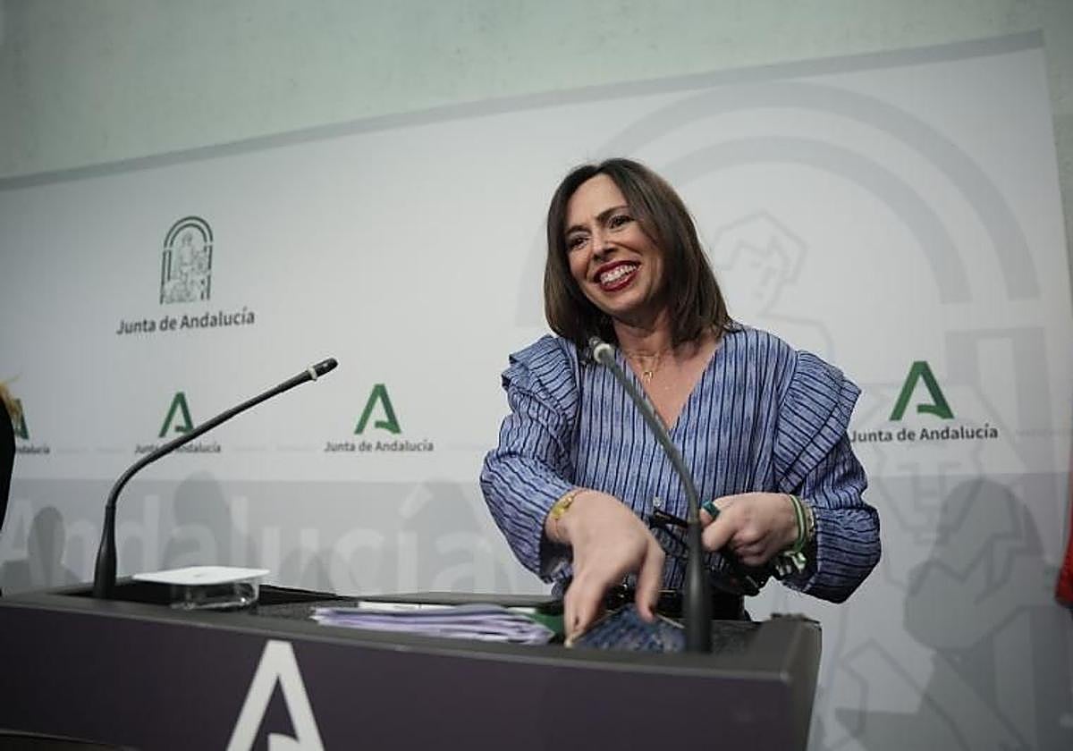 Rocío Díaz, consejera de Vivienda, en una imagen de archivo.