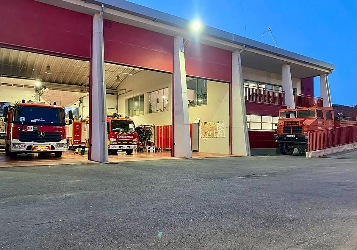 El parque de bomberos de Martos da cobertura a siete pueblos en total.