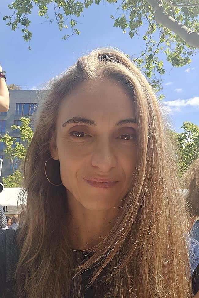 La profesora Montetes-Mairal.