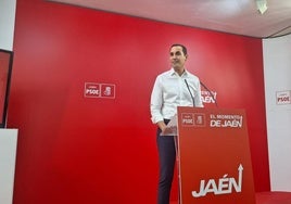 Juan Latorre, secretario general del PSOE de Jaén.