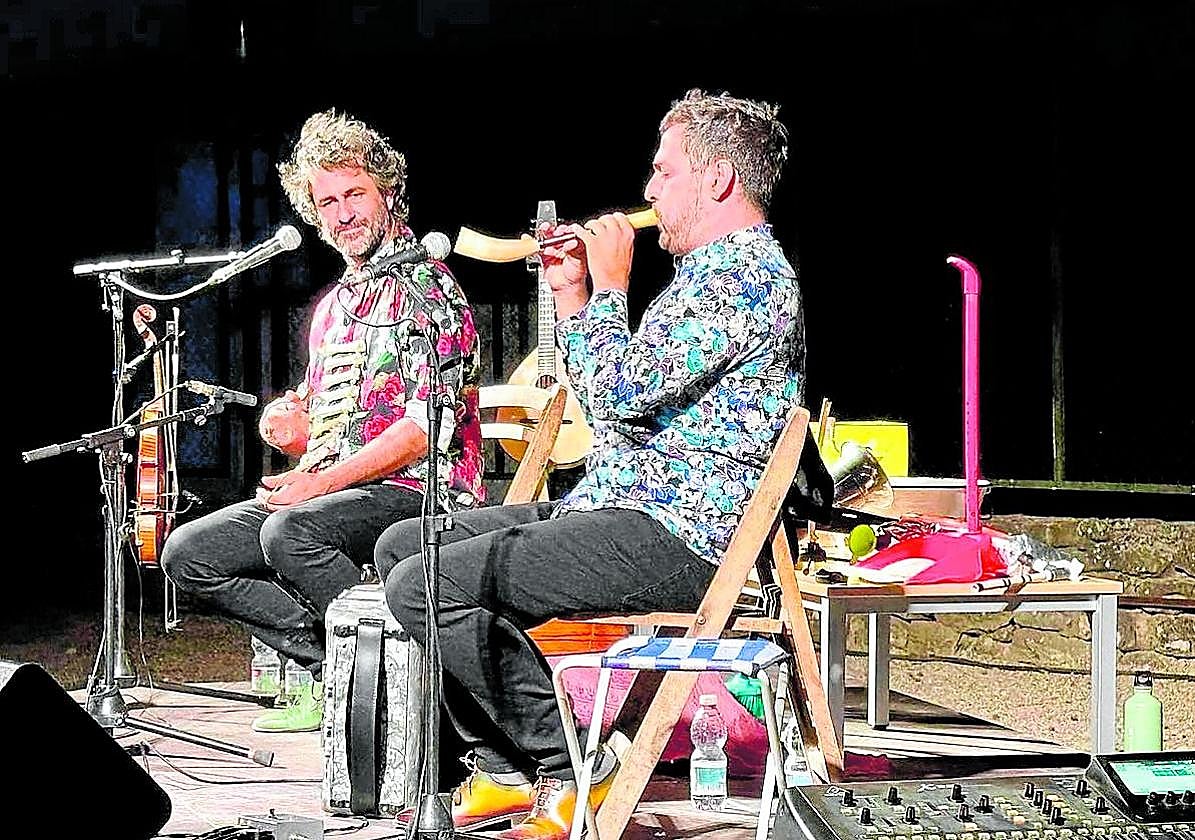 Uno de los momentos mágicos que dejó el espectáculo.