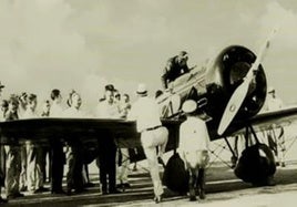 El avión Jesús del Gran Poder, en una imagen de archivo.