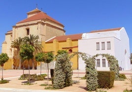 Imagen de archivo de la iglesia de Pechina.