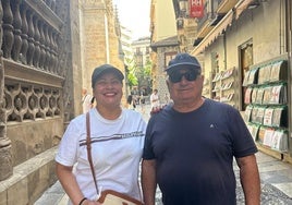 Una visita desde Nicaragua para comparar las dos Granadas: «Es impresionante, un sueño»