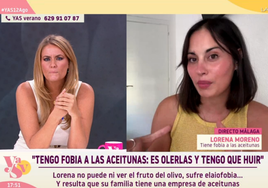 Lorena Moreno en el programa «Y ahora Sonsoles»