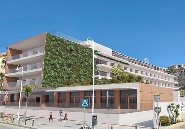 Recreación de la futura residencia