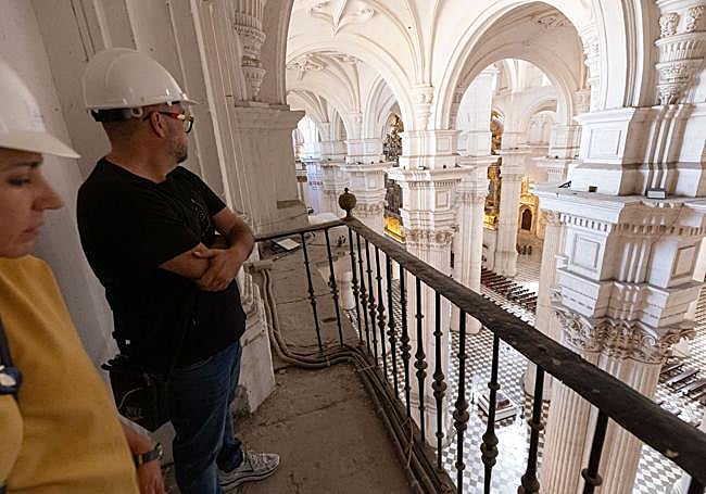 Balcón de la casa de los campaneros que da al interior e la Catedral.