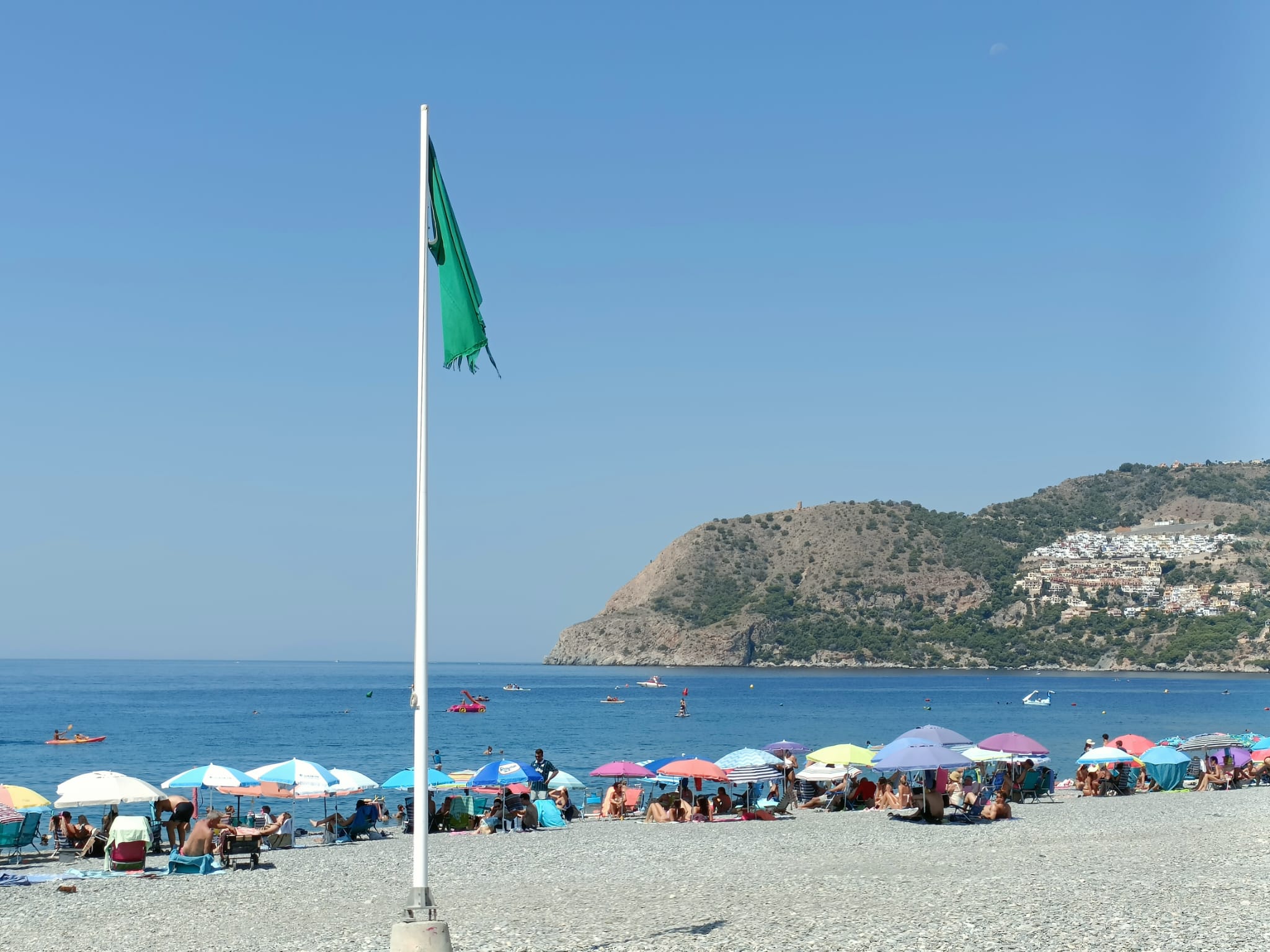 Ambientazo en la Costa para el puente