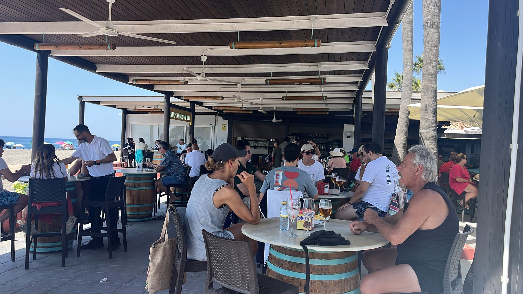 Ambientazo en la Costa para el puente
