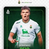 Anuncio de Peio Canales por su nuevo club.