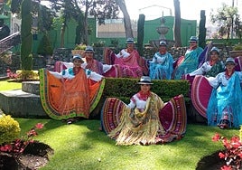 Los participantes llegan de lugares tan diversos como Ecuador, en la imagen.