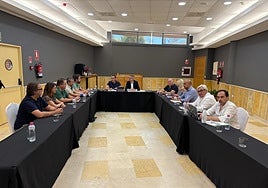 Reunión del PSOE y el partido provincialista Jaén Merece Más.
