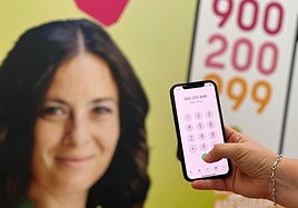 Teléfono operativo las 24 horas.