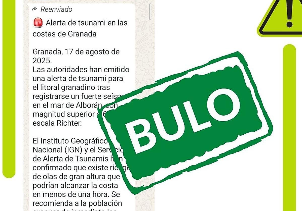 El 112 desmiente un bulo de tsunami en Granada