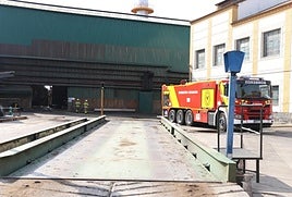 Instalaciones donde se produjo el incendio.