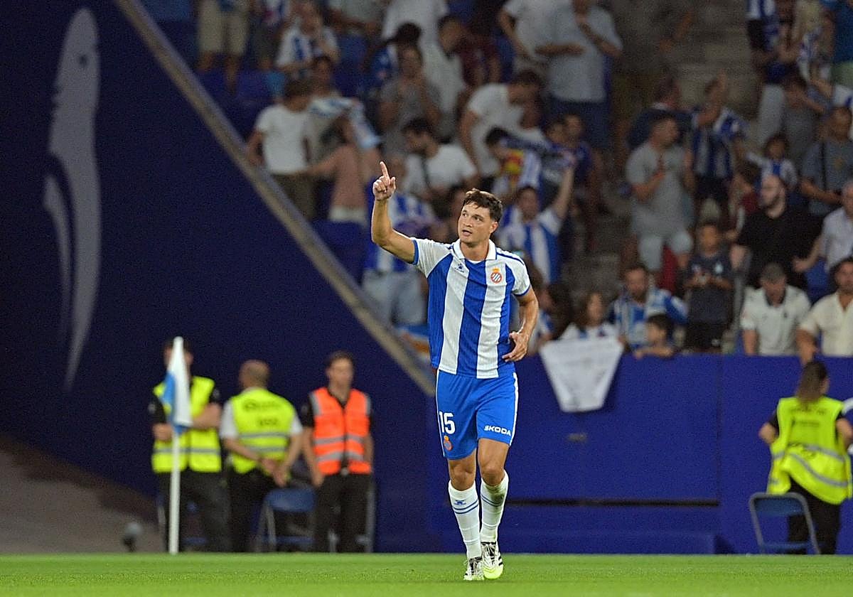 Miguel Rubio, debut con el Espanyol y gol al Atlético