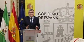 El subdelegado del Gobierno en Granada, José Antonio Montill.