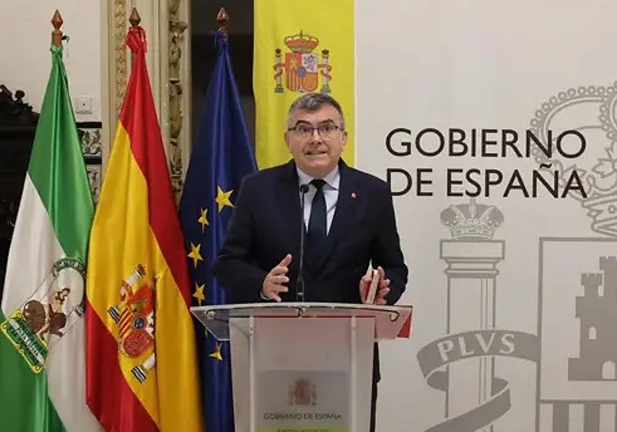 El subdelegado del Gobierno en Granada, José Antonio Montill.