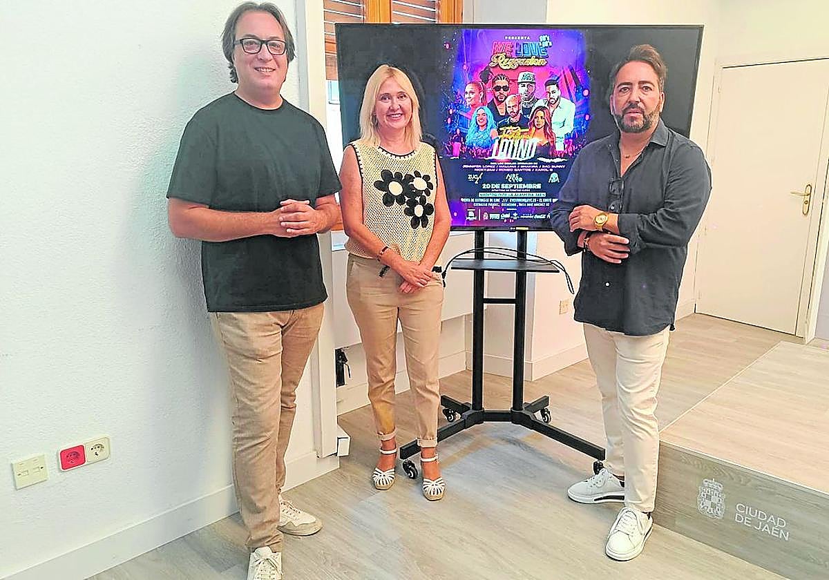 José Manuel Higueras, María Espejo y Juanjo Gallego.