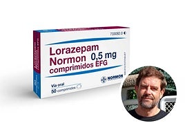 Lorazepam de 0,5mg y doctor Luis Gimeno Feliu