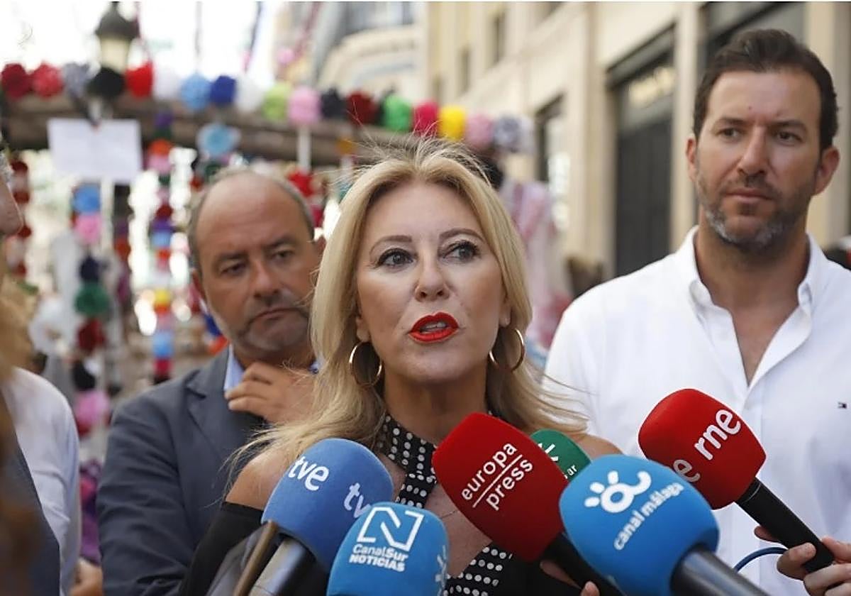 La consejera de Economía, Hacienda y Fondos Europeos y portavoz del Gobierno andaluz, Carolina España .