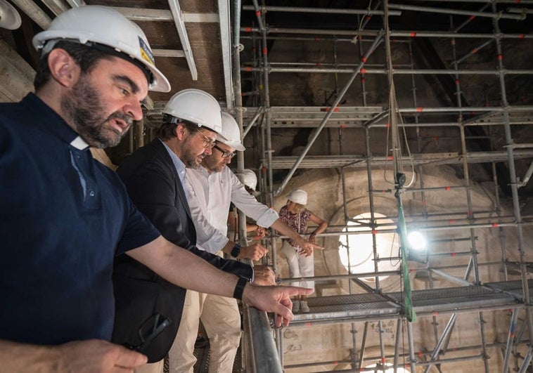 El mirador de la Catedral, que será visitable, avanza en su restauración
