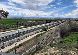 Tramo duplicación de vía Archidona-La Chana.