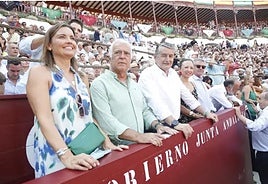 El consejero de la Presidencia, Interior, Diálogo Social y Simplificación Administrativa, Antonio Sanz, en la corrida de toros de la Feria Taurina.