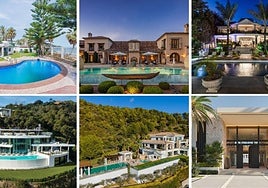 Algunas de las viviendas más caras a la venta en Andalucía.