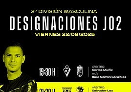 Carlos Muñiz, del comité aragonés, árbitro designado para el encuentro