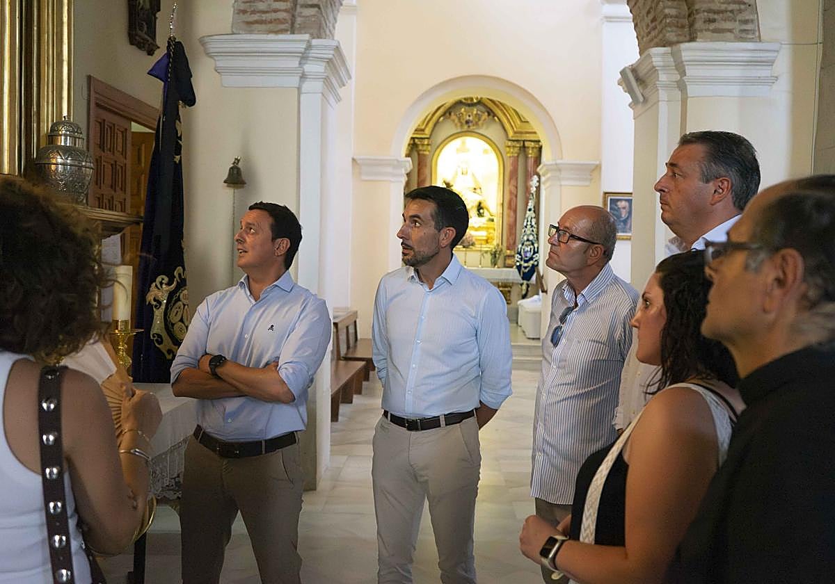 La iglesia Santa María de Sorbas repara sus humedades
