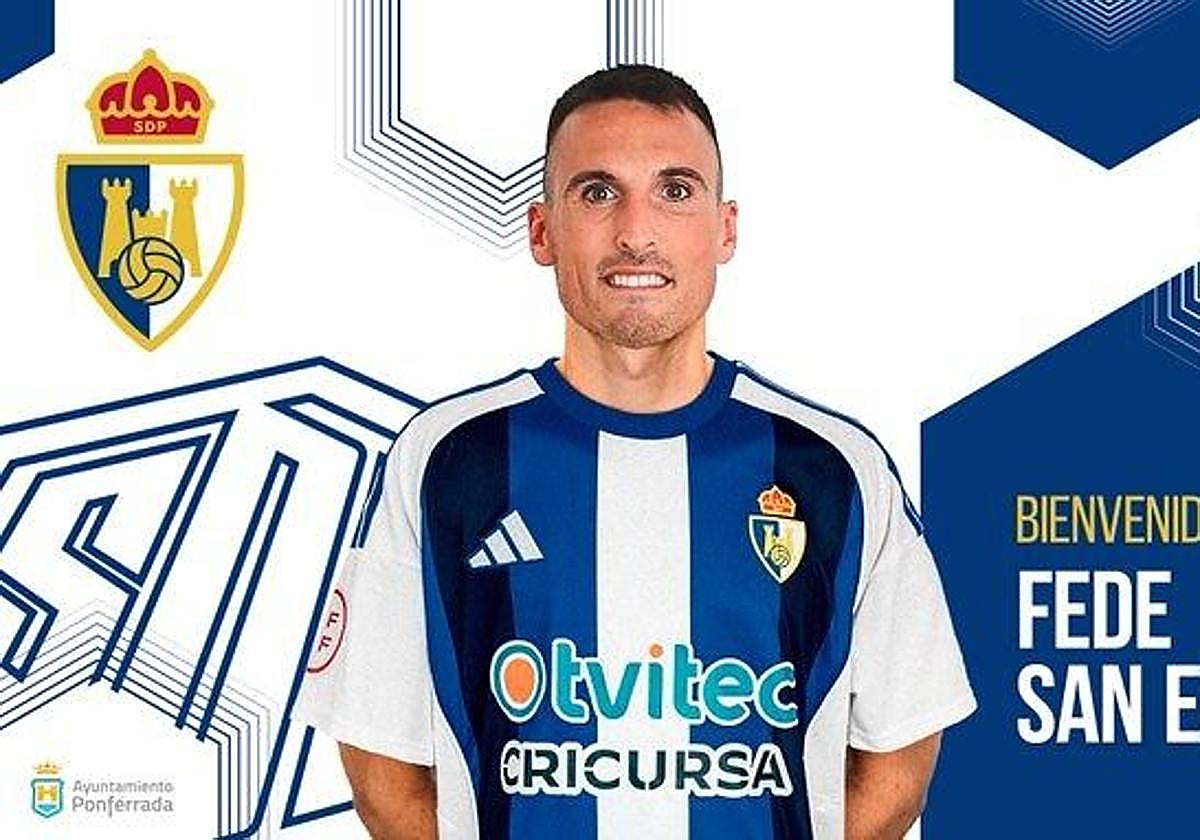 Fede San Emeterio, a la Ponferradina