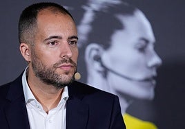 El nuevo presidente del CTA, Fran Soto, durante su presentación.